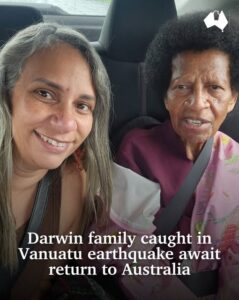 Darwin Family Awaits Return Home After Surviving Vanuatu Earthquake